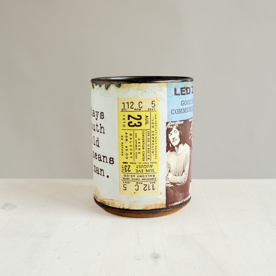 Led Zeppelin Good Times Bad Times Mug no. 2