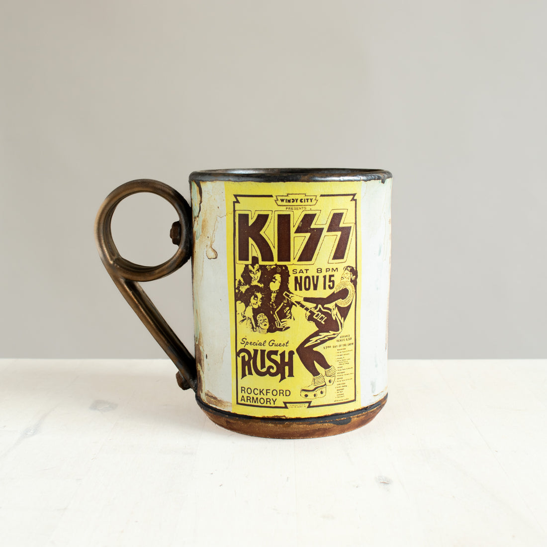 KISS Rock and Roll Over Mug