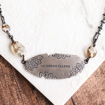 Aqua & Patina Necklace