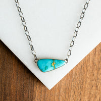 Sonoran Turquoise Triangle Necklace no. 2