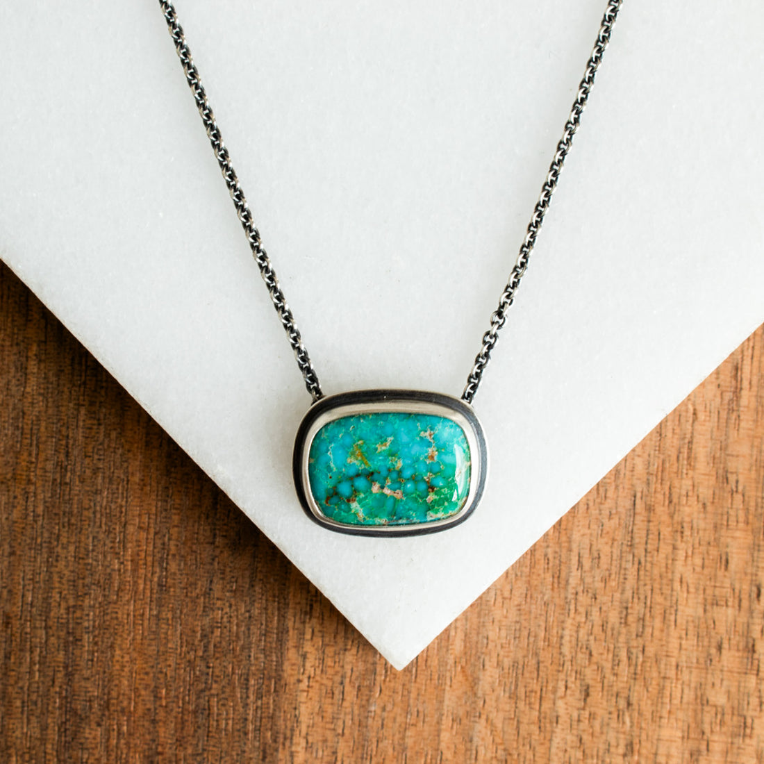 Patagonia Turquoise Rectangle Necklace
