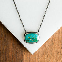 Patagonia Turquoise Rectangle Necklace