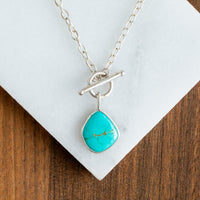 Royston Turquoise Toggle Necklace
