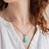 Royston Turquoise Toggle Necklace