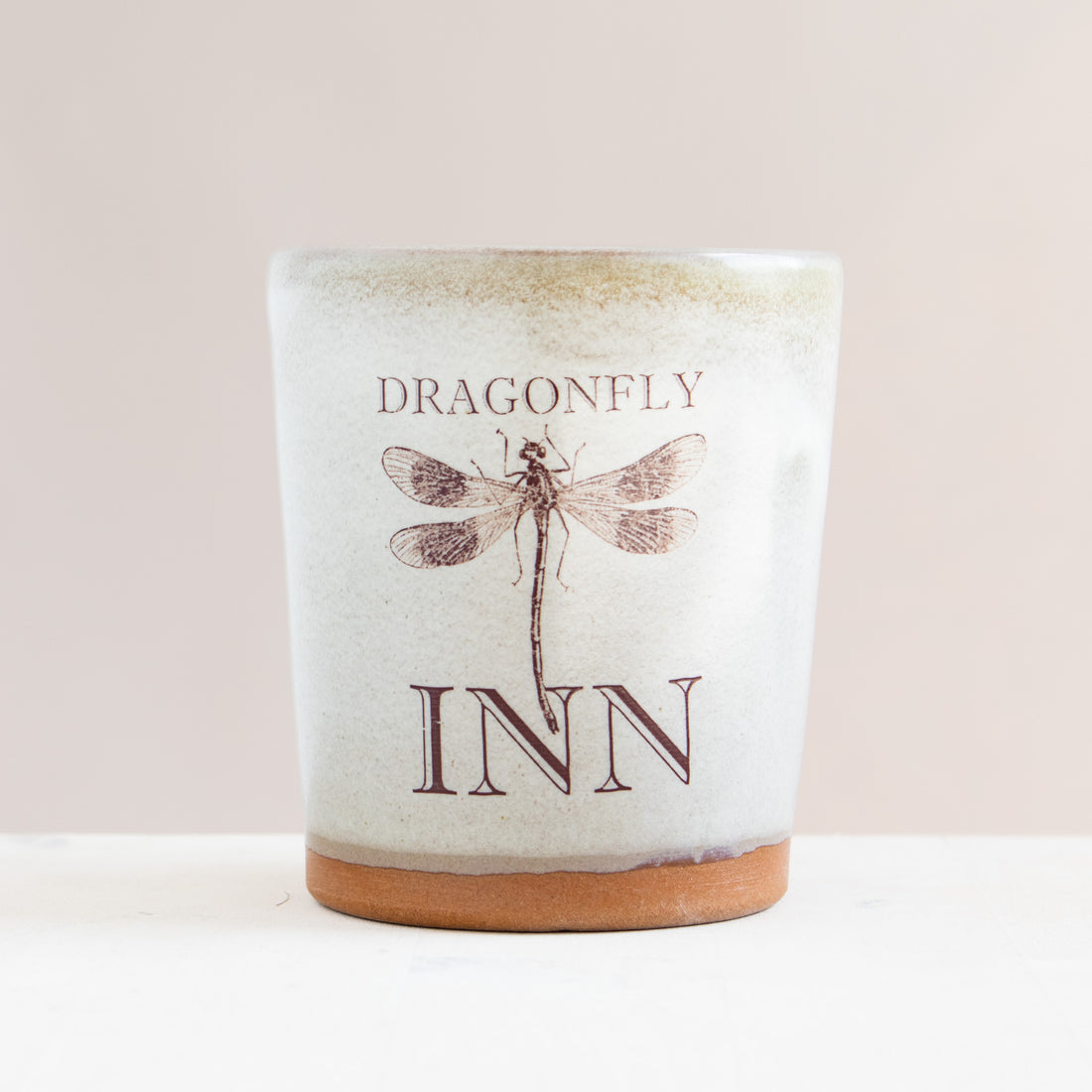 Dragonfly Inn Tumbler | Cream