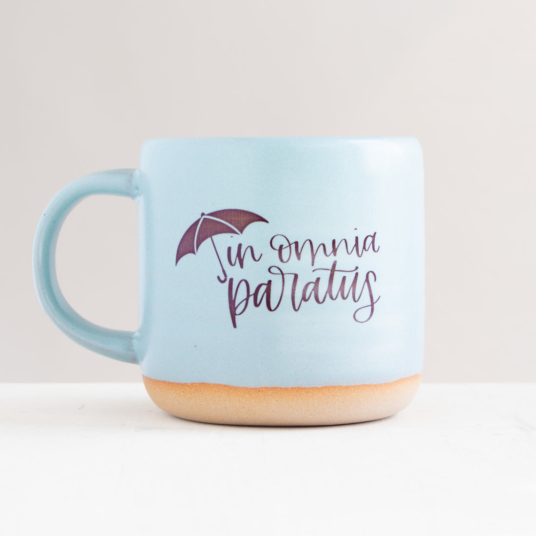 In Omnia Paratus Mug | Blue