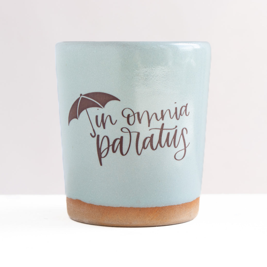 In Omnia Paratus Tumbler | Blue