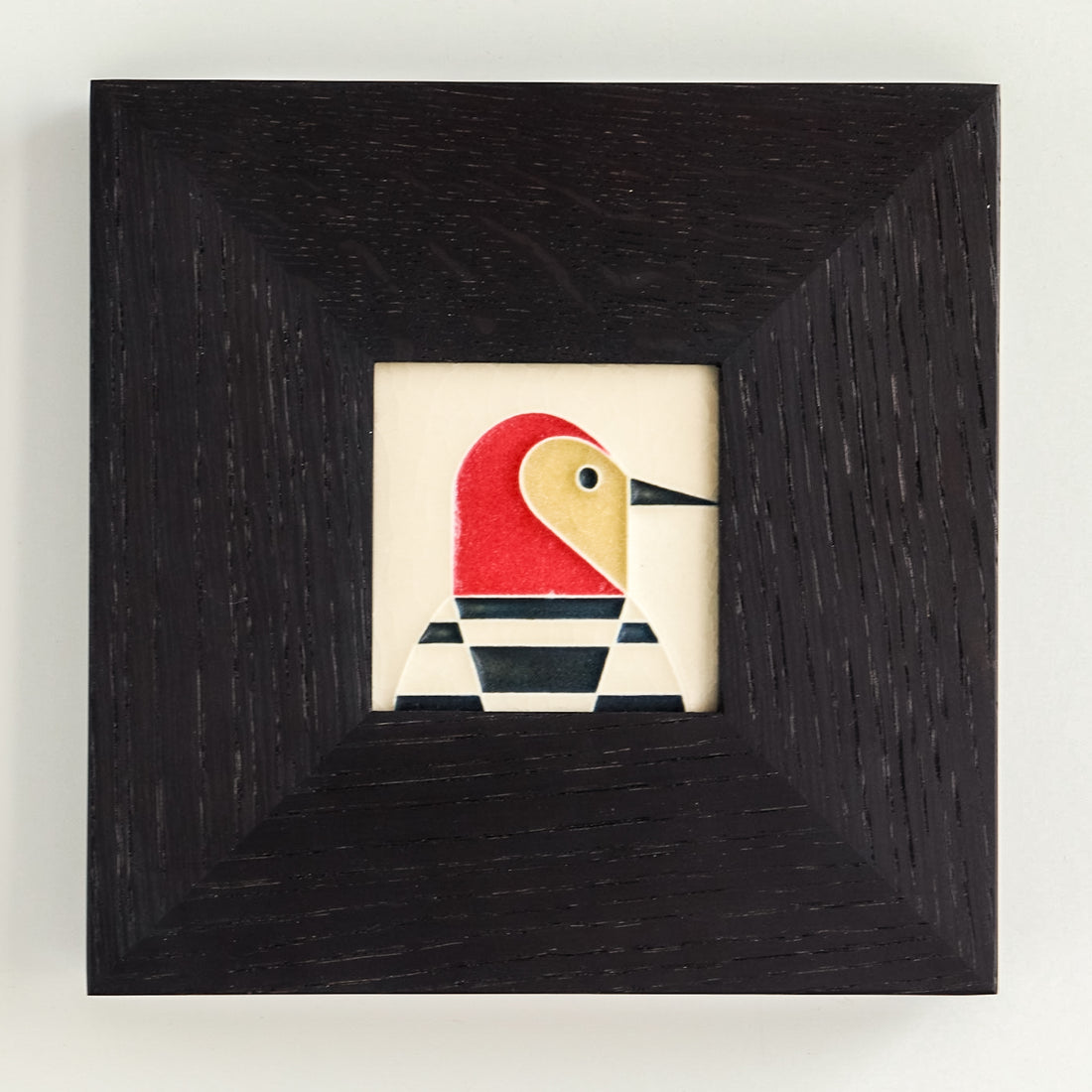 Motawi Woodpecker in Cream - 3x3