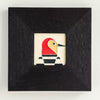 Motawi Woodpecker in Cream - 3x3