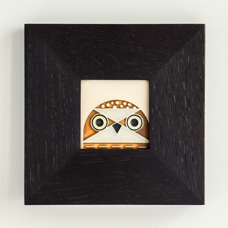 Motawi Owlet in Cream - 3x3