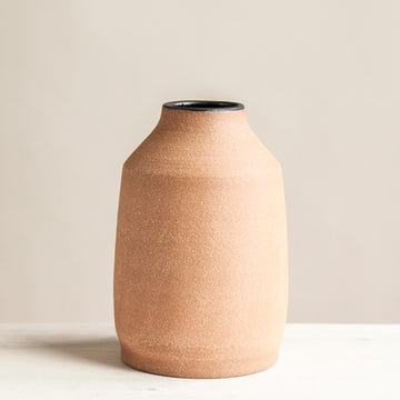 Brown Clay Vase | Small