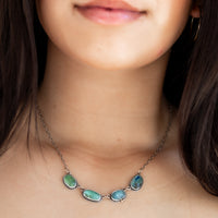 Four Stone Kyanite Necklace