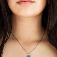Royston Turquoise Beaded Chain Necklace