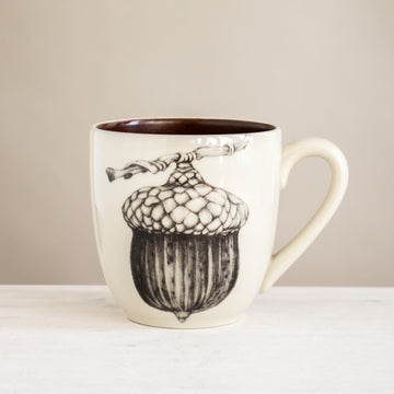 Red Oak Acorn Mug | Brown