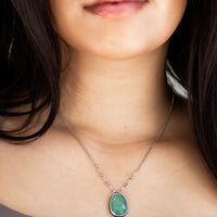 Kyanite Pinned Chain Necklace