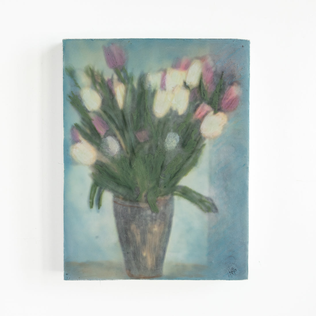 Tulips | 6x8 Encaustic