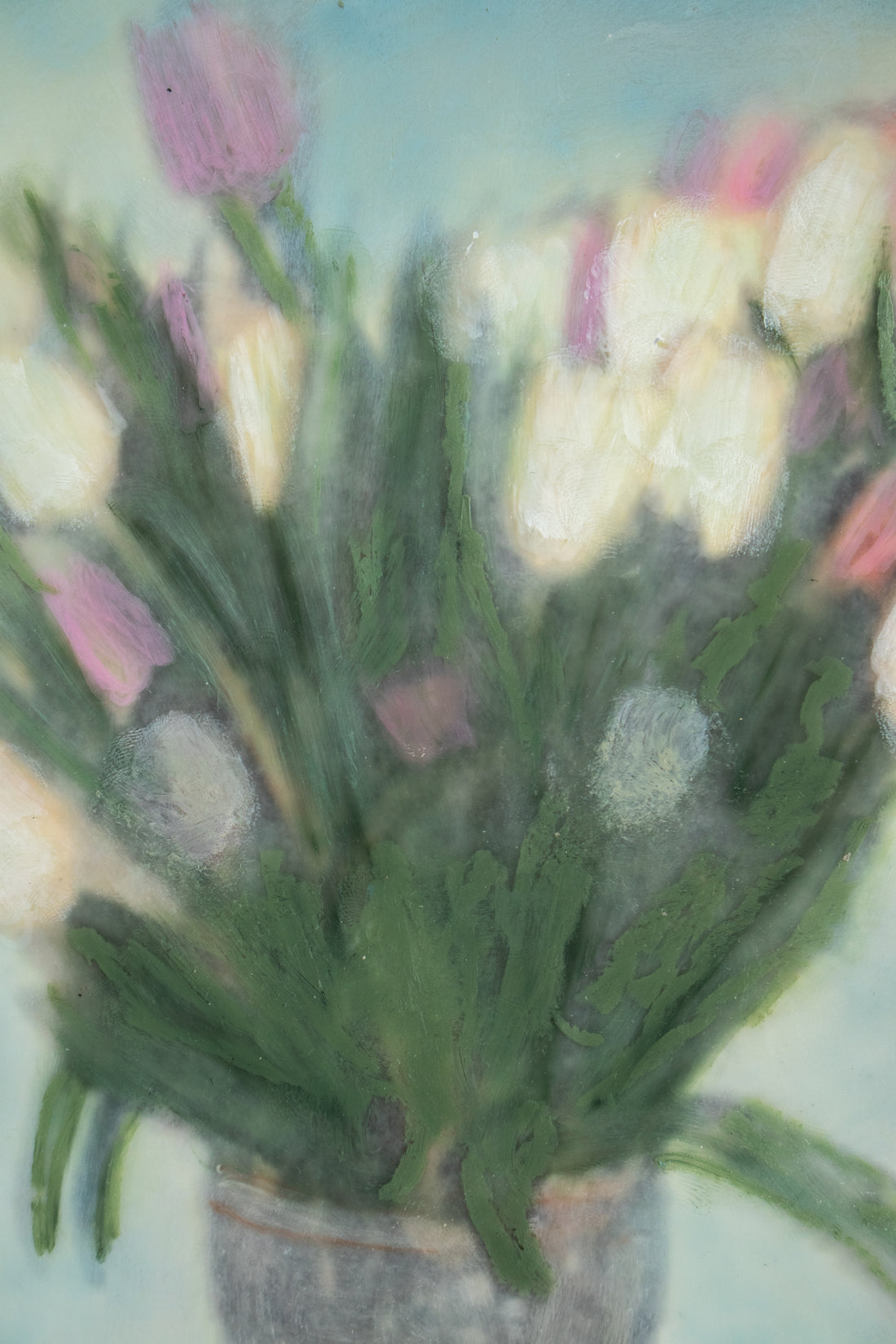 Tulips | 6x8 Encaustic