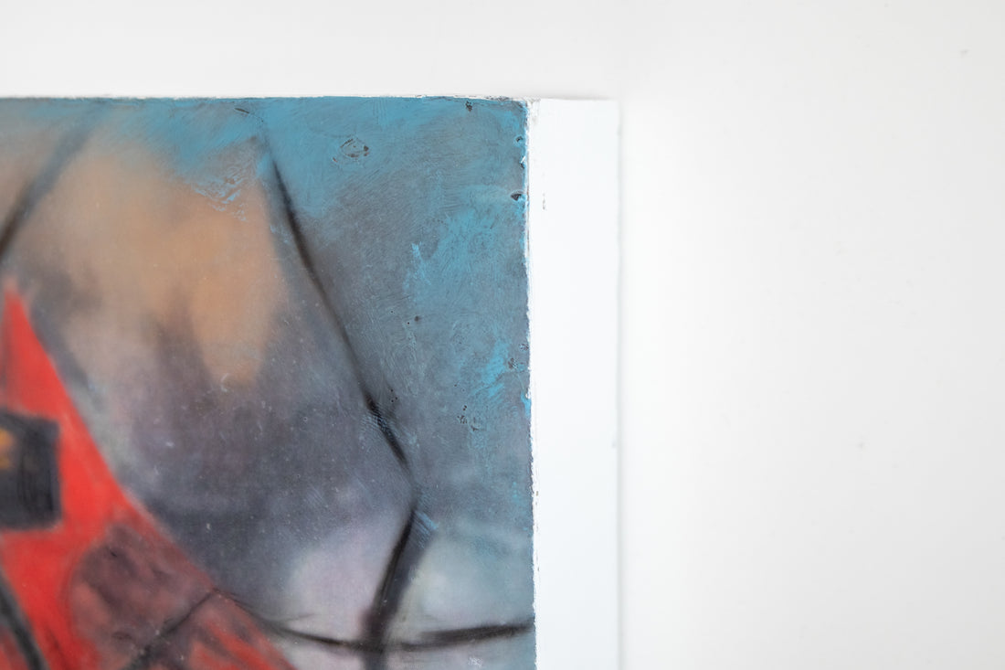 Cardinal  | 6x8 Encaustic