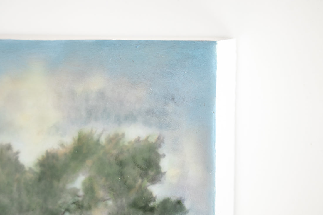 Windswept Tree | 6x8 Encaustic