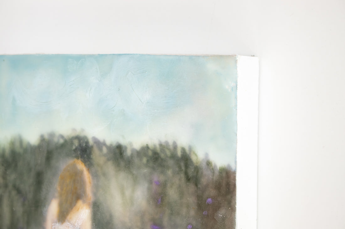 Field of Dreams | 6x8 Encaustic