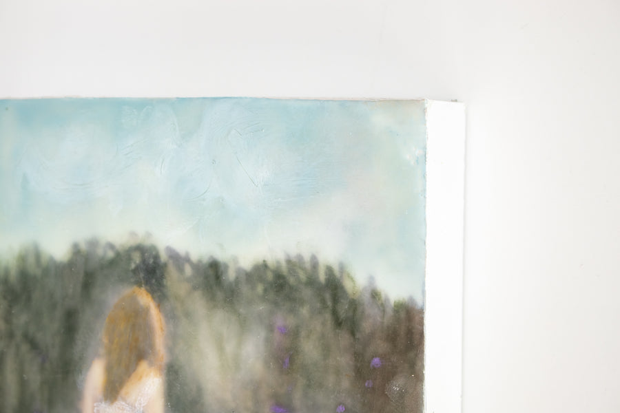 Field of Dreams | 6x8 Encaustic