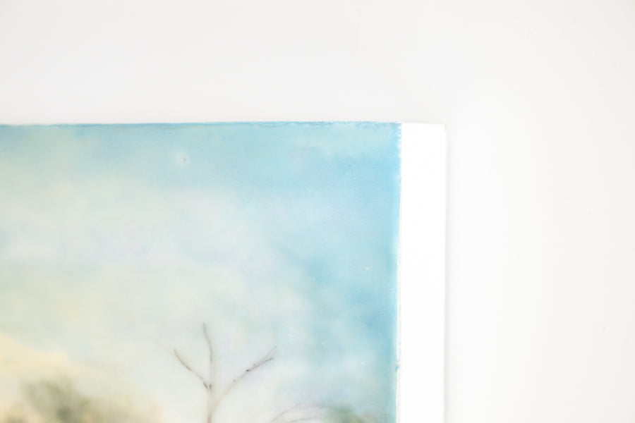 Day Reflection | 6x8 Encaustic