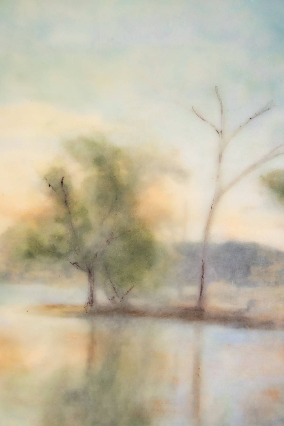 Day Reflection | 6x8 Encaustic