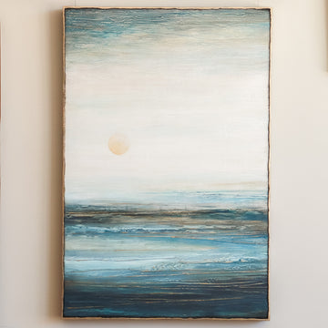 Blue Moon & Water | 24x36