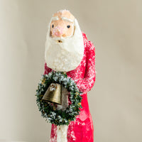 Santa Claus w/ Wreath | Red