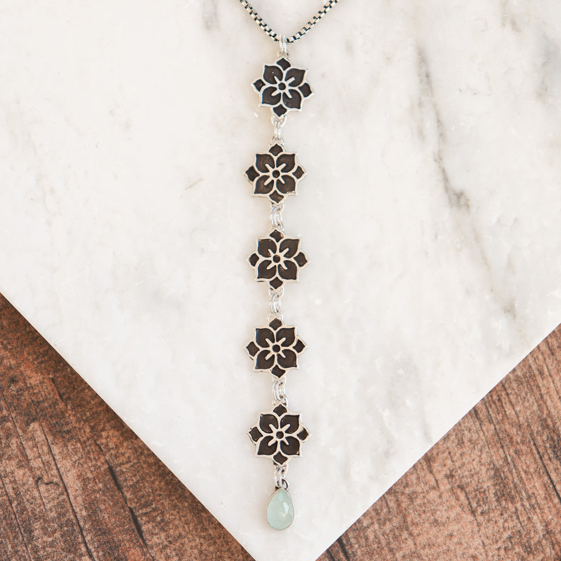 Aquamarine Deep Dive Necklace