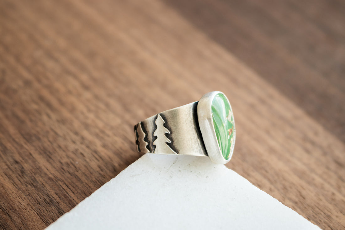 Size 8.5 | Mtn Turquoise Ring