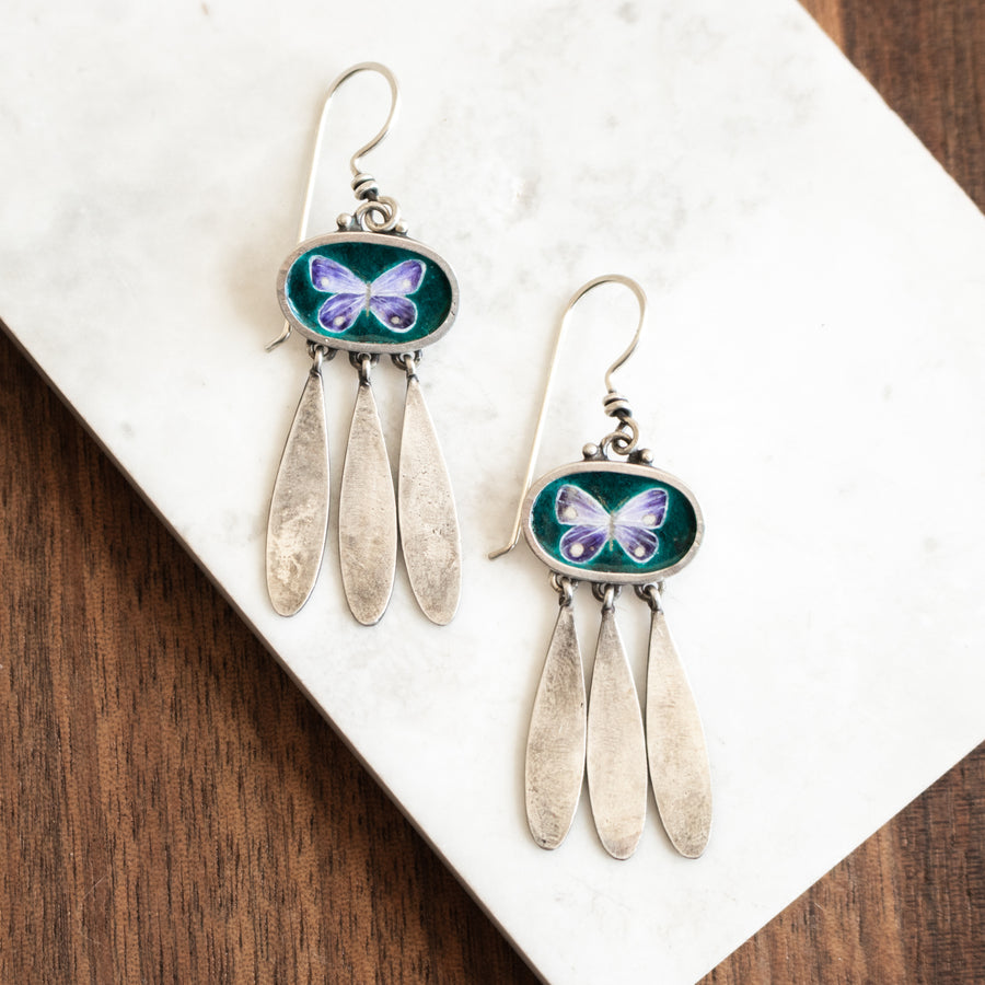 Butterfly Dangle Earrings