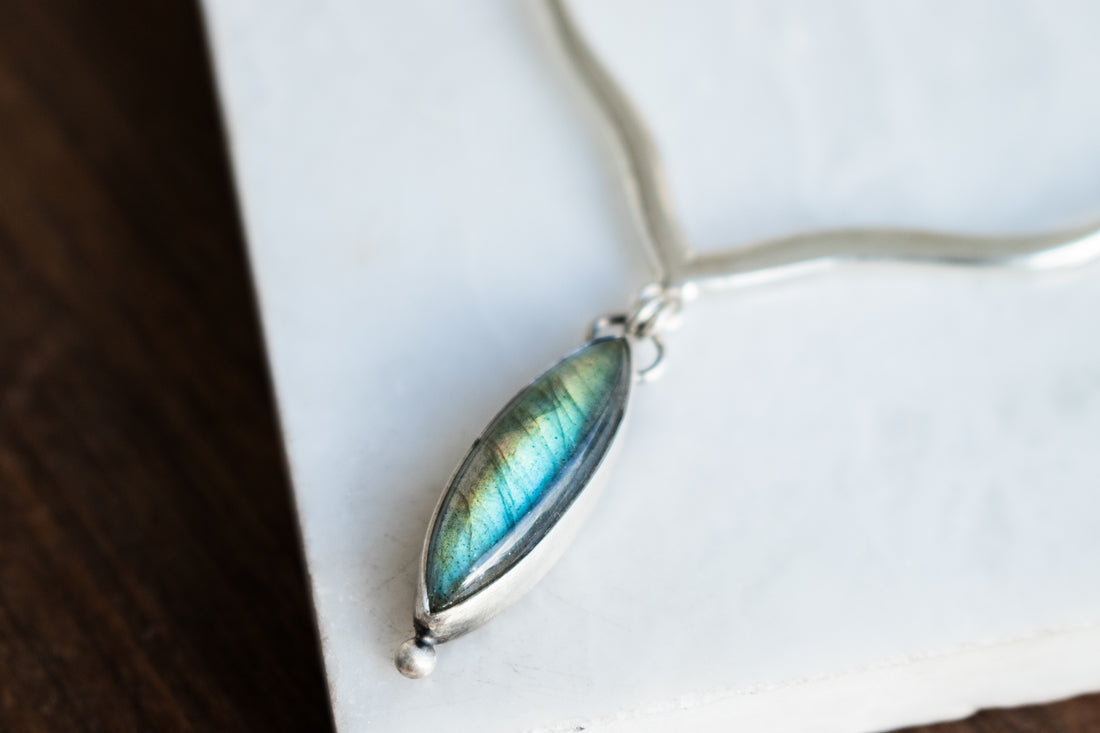Labradorite Arabesque Necklace