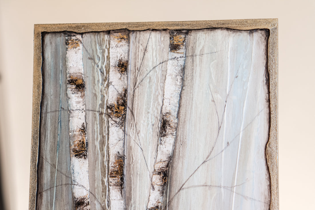 6x13 | Birches | Neutral