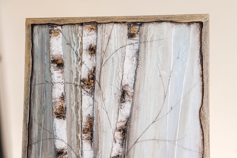 6x13 | Birches | Neutral