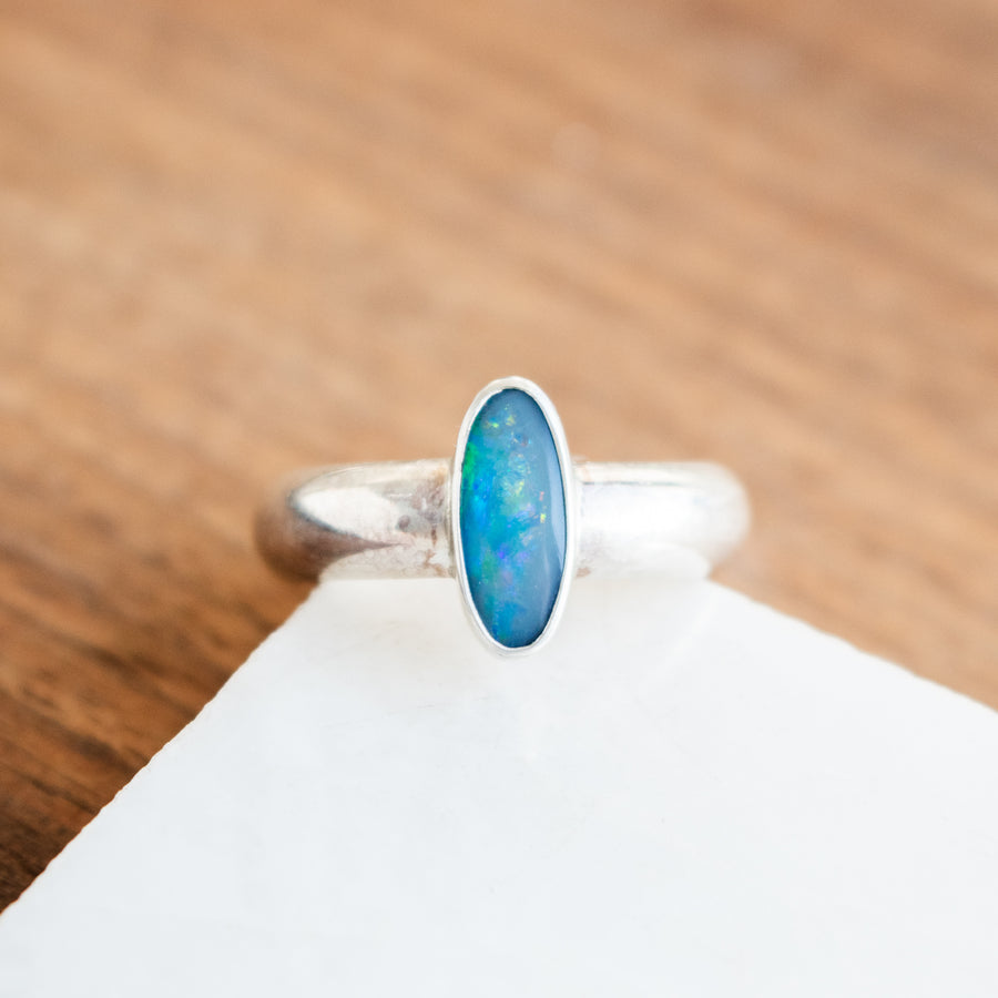 Size 7.5 | Ethiopian Opal Ring