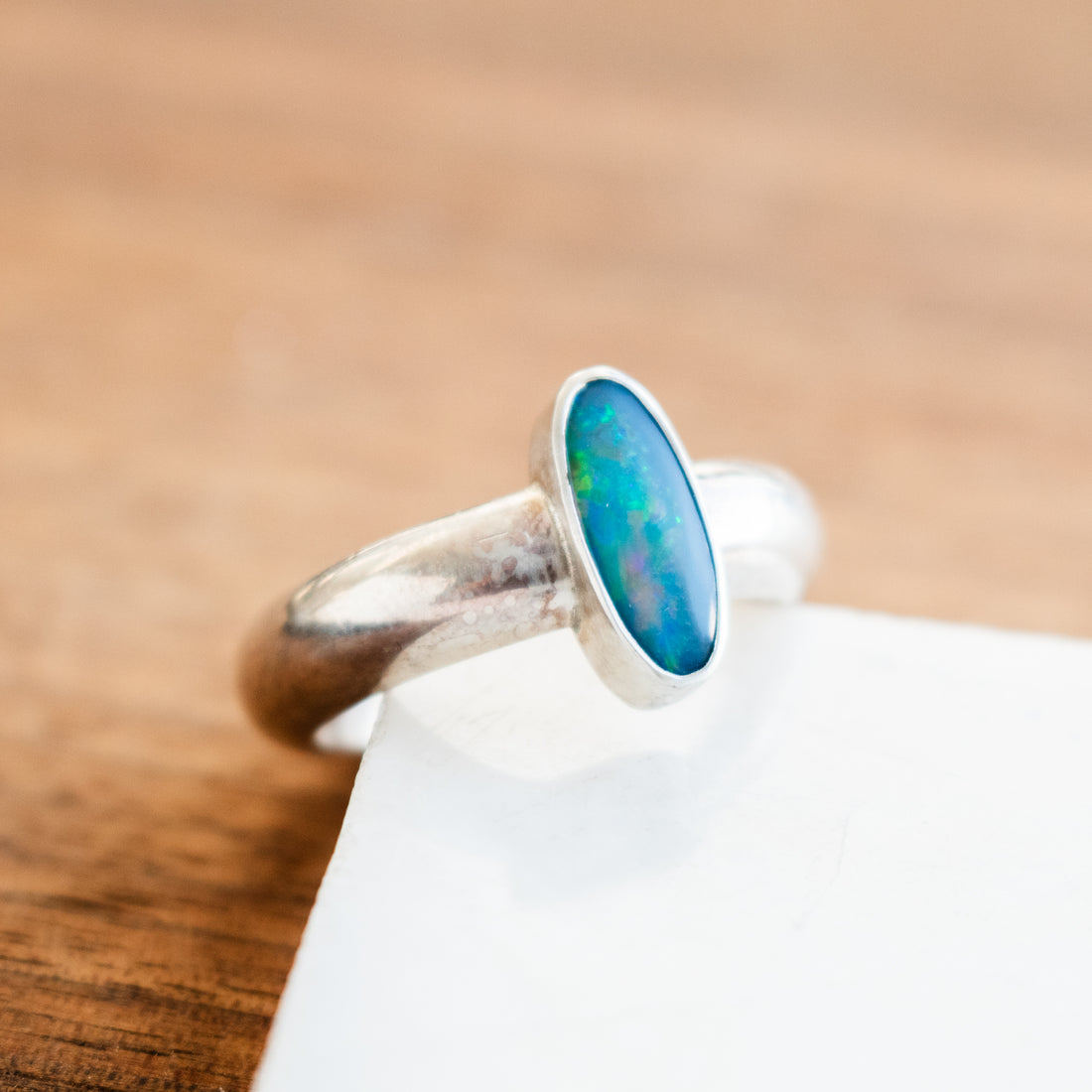 Size 7.5 | Ethiopian Opal Ring