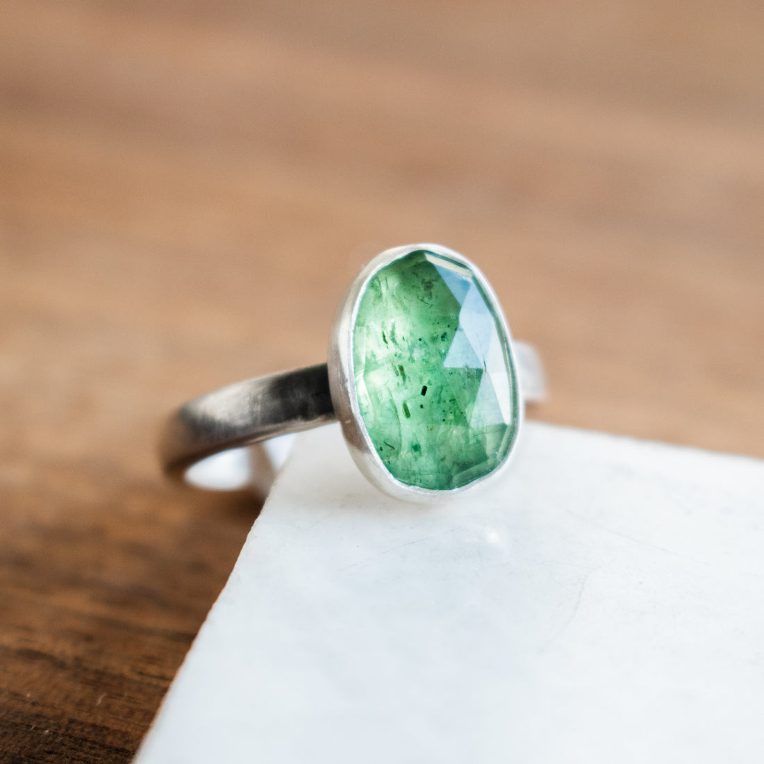 Size 9 | Mint Kyanite Ring