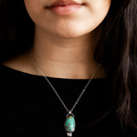 Turquoise Oval Necklace