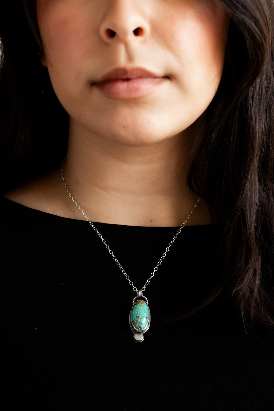 Turquoise Oval Necklace