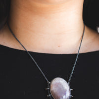 Belomorite Oval Necklace