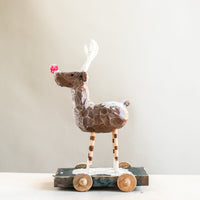 Carved Reindeer | Blue