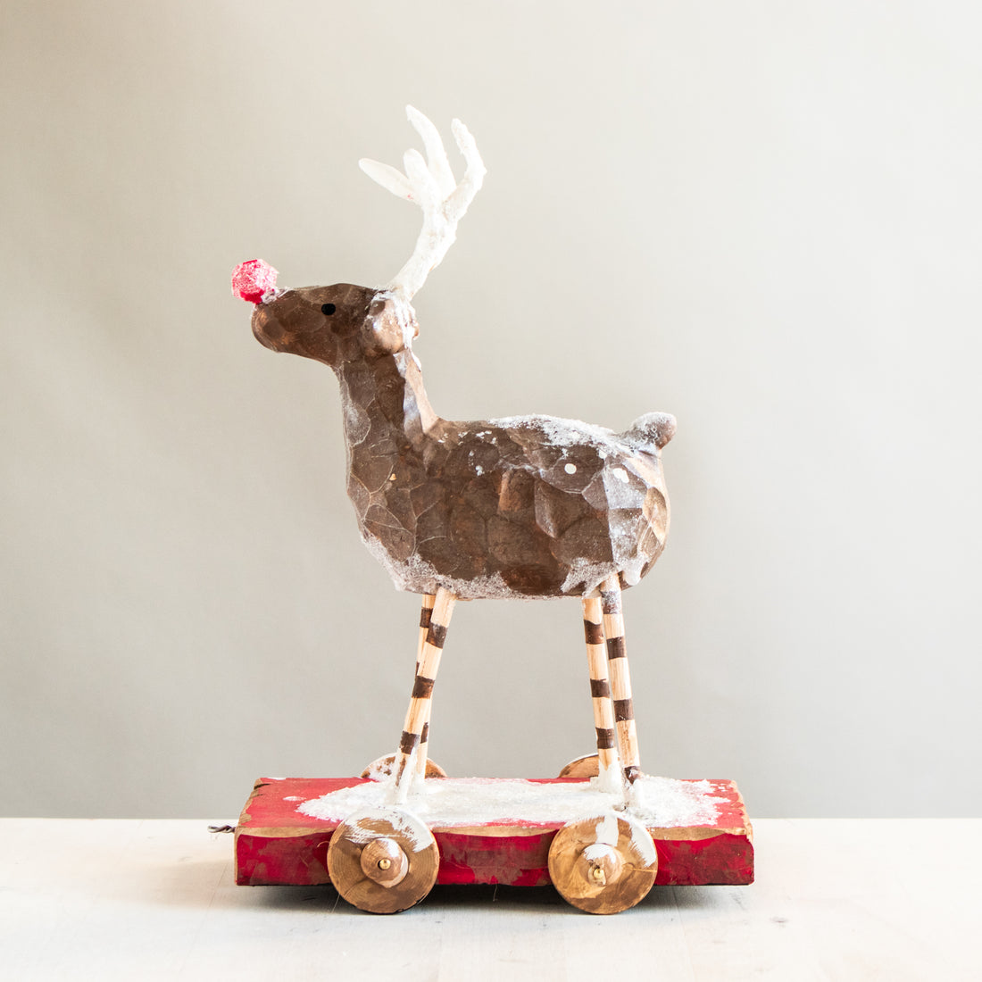 Carved Reindeer | Red