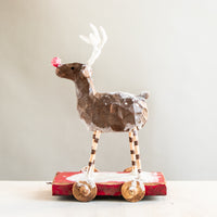 Carved Reindeer | Red