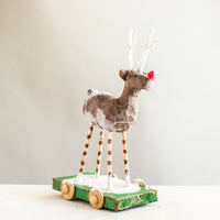 Carved Reindeer | Green