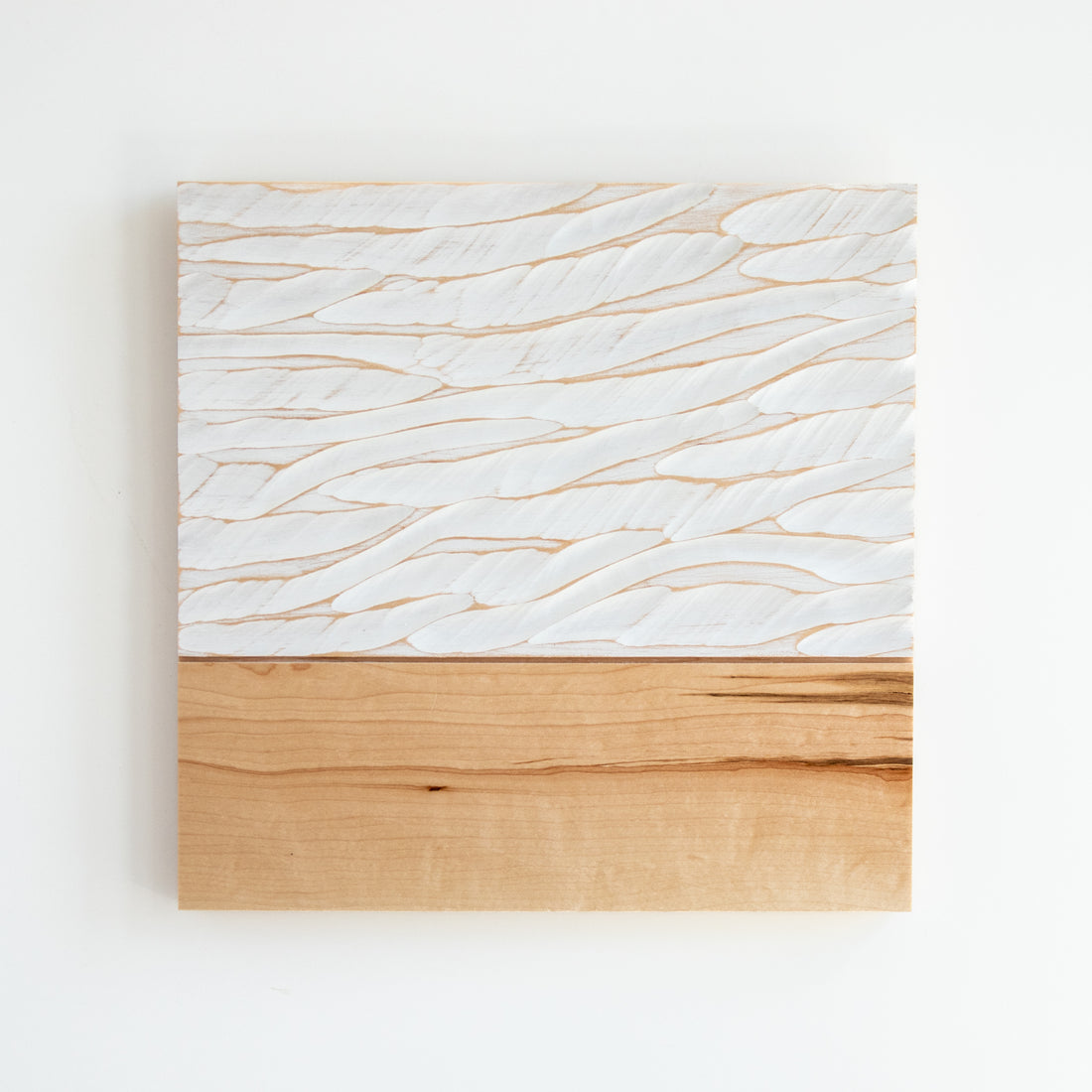 12x12 Wood Square | Maple no.5