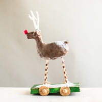 Carved Reindeer | Green