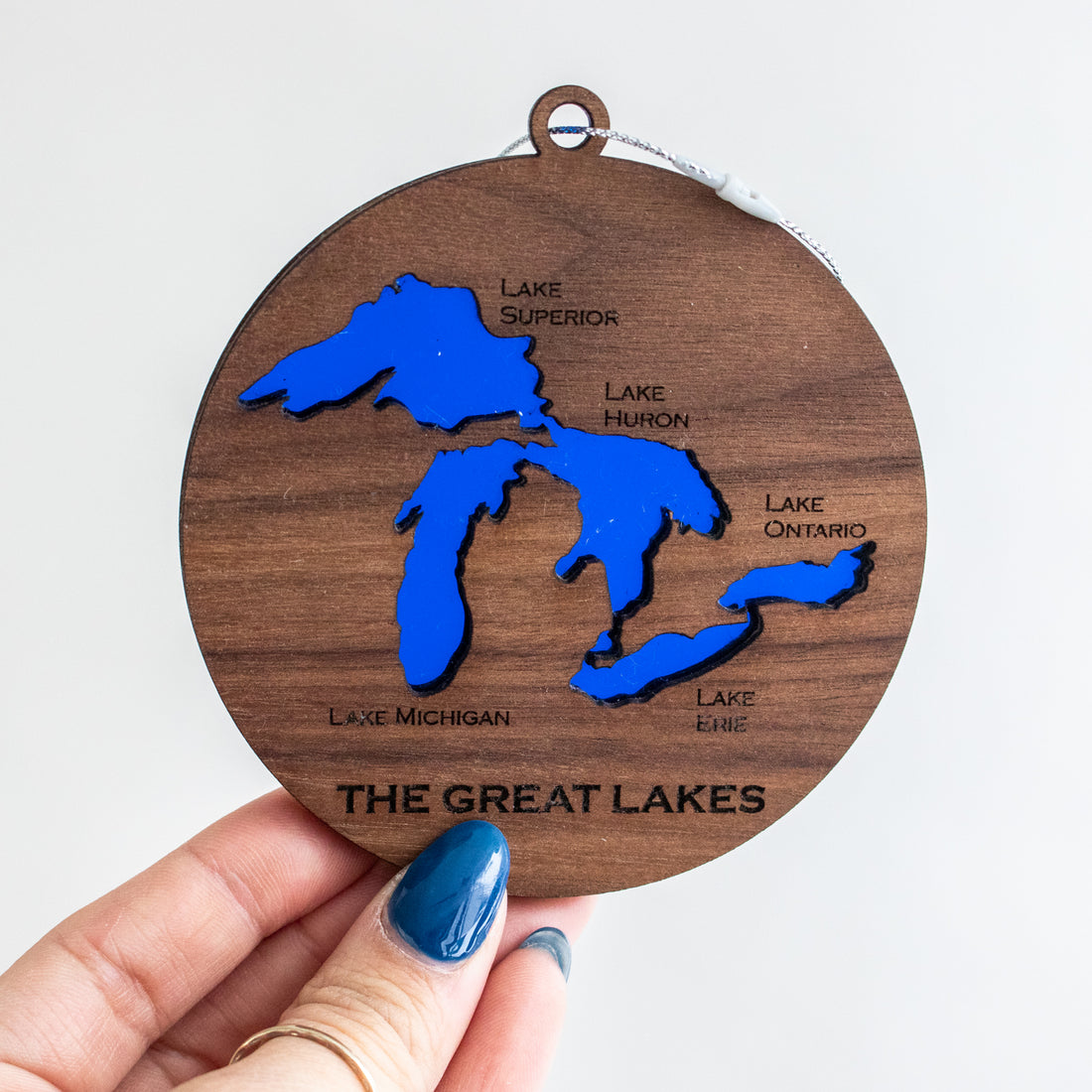 Great Lakes Round Ornament
