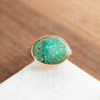 Size 8 | Hubei Turquoise Ring no.1