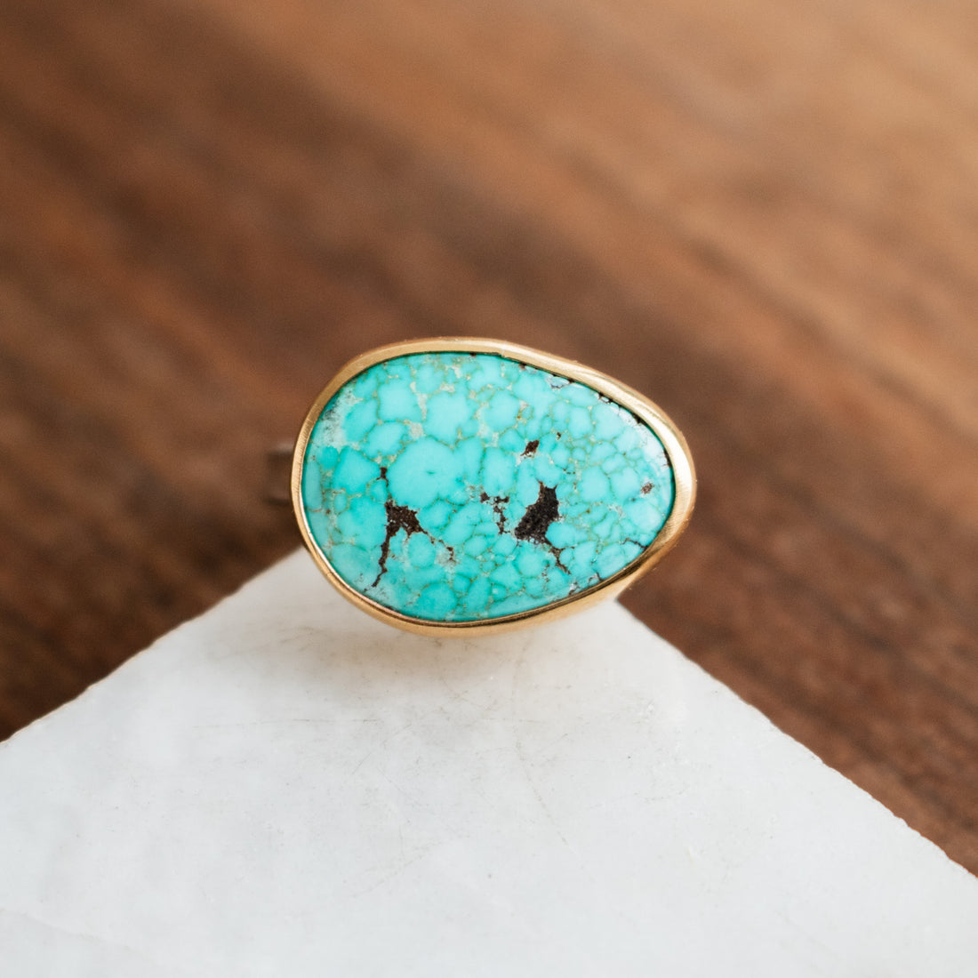 Size 7 | Hubei Turquoise Ring no.1